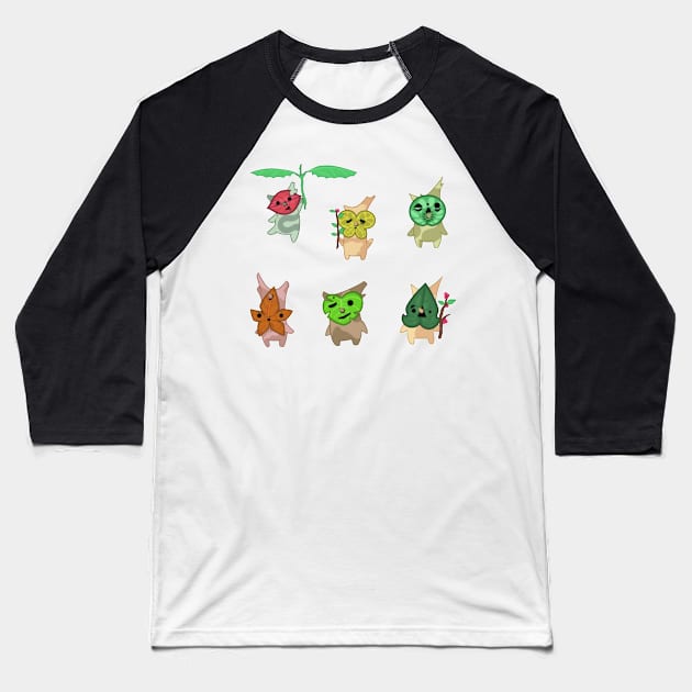 Korok Sheet Baseball T-Shirt by KaniaAbbi